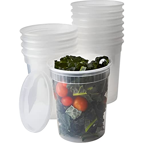 Food Storage Containers (32 Oz / 12 Pack)