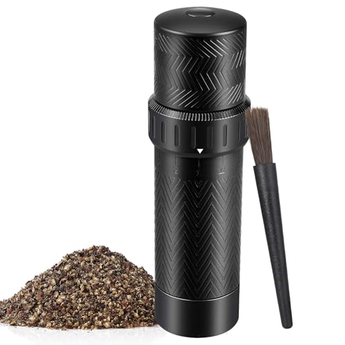 Heavy Duty Manual Pepper Grinder Mill Adjustable Coarseness (External Adjustments)