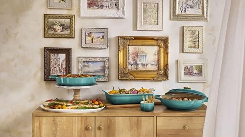 Stoneware Heritage Rectangular Dish (4 qt / Riviera)