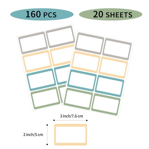 Name Tag Stickers (Molandi / 2 x 3 inch)