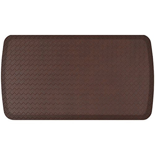 Elite Premier Gel & Foam Anti (36"L x 20"W x 0.8"Th / Basketweave Truffle)