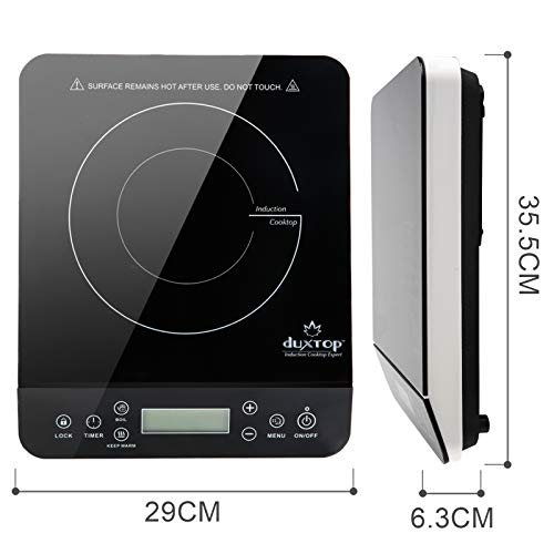 Portable Induction Cooktop (Black / 1800 Watts / Cooktop)