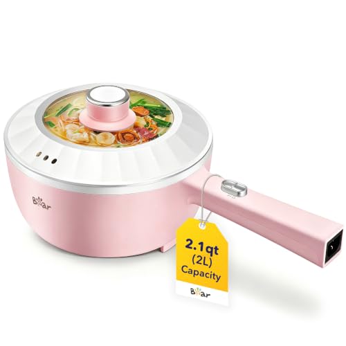 2L Electric Hot Pot Electric1000W (Pink)