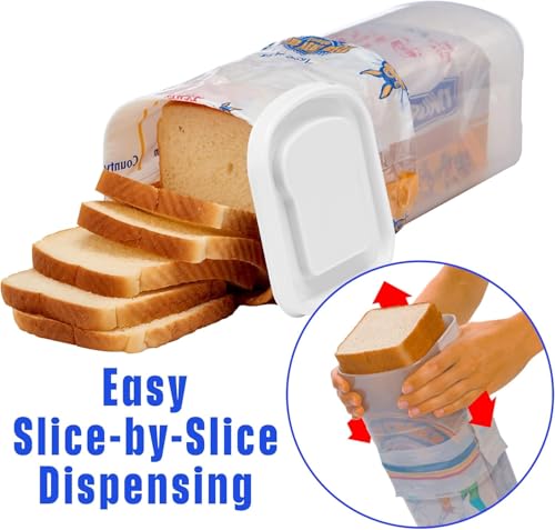 Bread Buddy Bread Storage Container (White / Pack of 2)