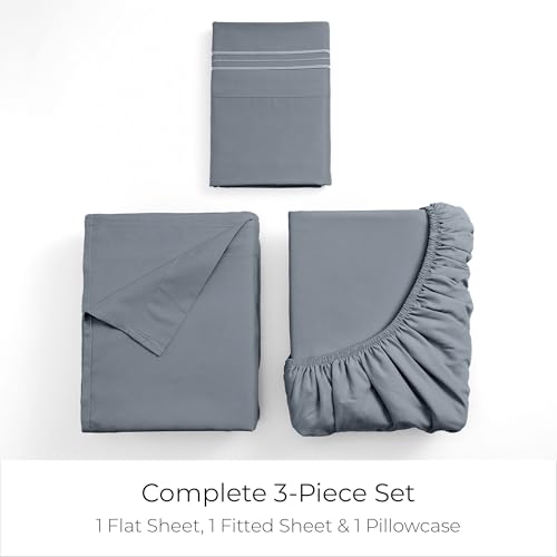 Iconic 3 Piece (1375 Mineral Gray / Twin)