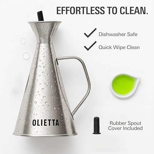 Olive Oil Dispenser Bottle (Gold / 16.9 Ounces)