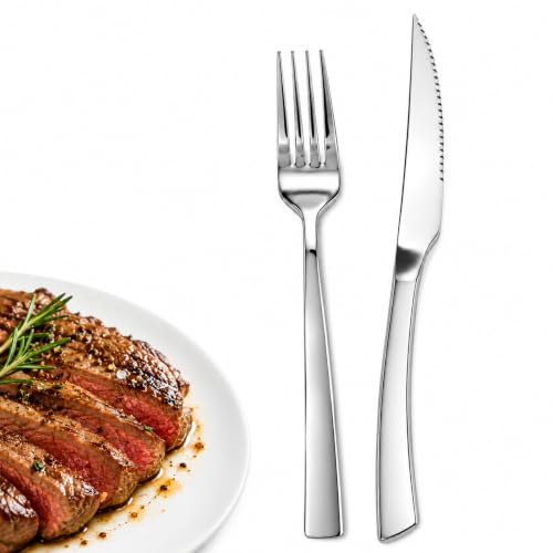 20 Piece Steak Knife and Fork Set for 10 (20-piece Set For 10)
