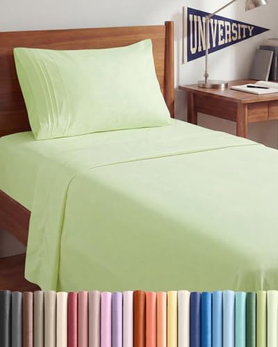 Twin XL 3 Piece Sheet Set (16 - Light Sage Green / Twin XL)