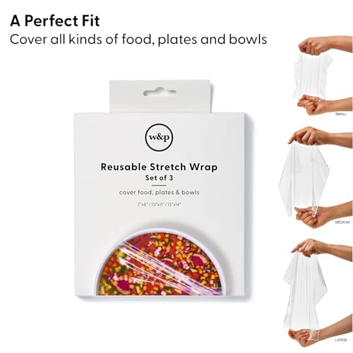 Reusable Silicone Stretch Wrap (Stretch Wrap Set)