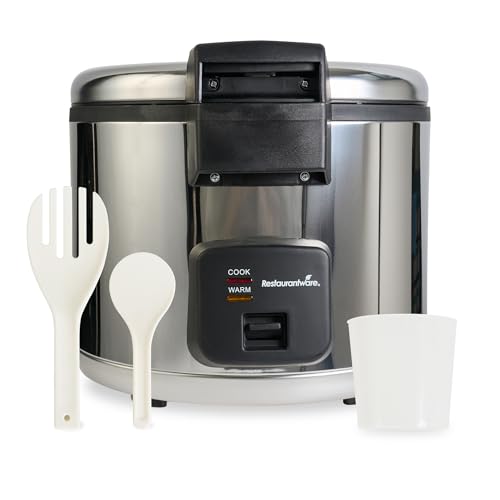 Cup (Cup Raw) Steel Electric Rice Cooker Warmer