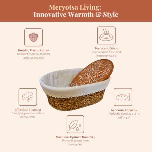 Bread Basket with Warmer (Bohemian)