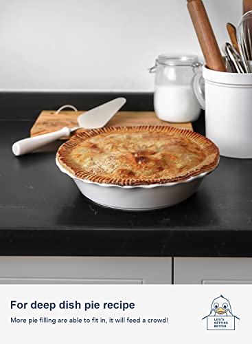 Ceramic Pie Pans for Baking (2 Count)
