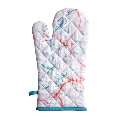 Maison d'Hermine Oven Gloves 100% Cotton Oven Mitt (122 - Enora / 7.5" x 13" (Oven Mitt))
