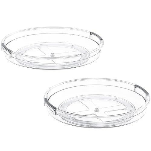 2 Pack 10.6in Lazy Susan Organizer Turntable for Cabinet (2 Count)