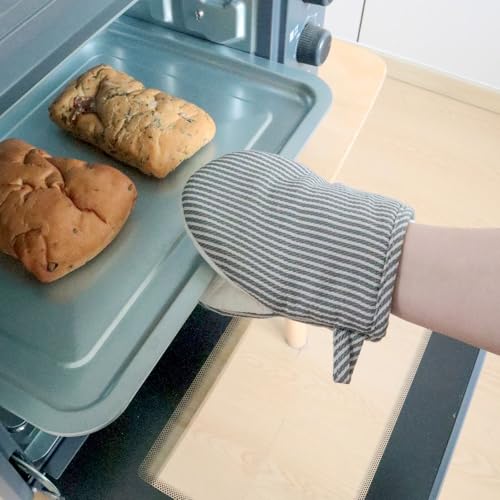 1 Pair Mini Oven Mitts (Gray)