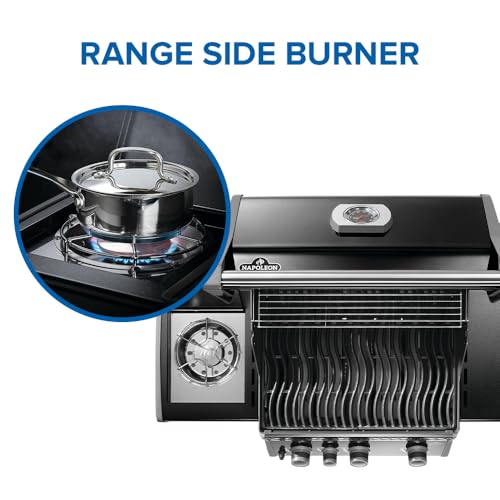 Rogue 425 3 Burner Propane Grill with Range Side Burner
