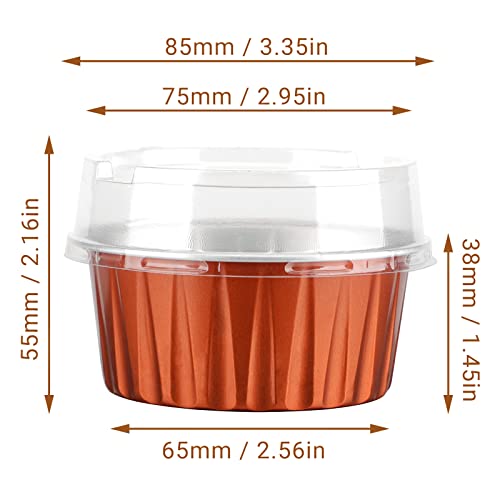 Foil Baking Cups (Caramel / 30pcs)