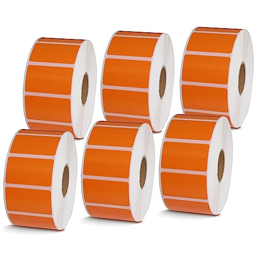 1.5" x 0.85" 38 mm x 22 mm (1.5 in x 0.85 in / Orange)