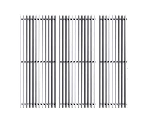S47E (3-Pack) 18" Stainless Steel Cooking Grid Grates for Charbroil Performance 4 burner 463376018P2, 463376117, 463377117, 463673617, 463377017, 463347017 and 5 burner 463347519