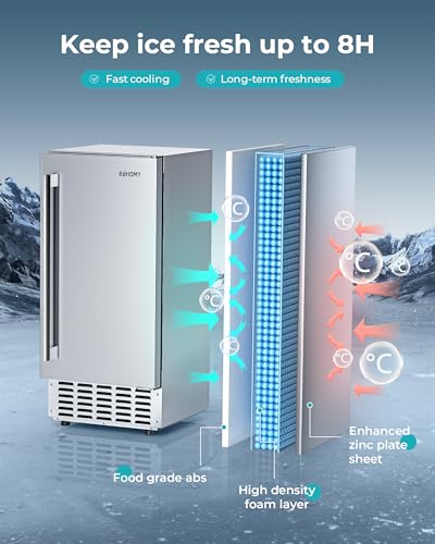 Under Counter Nugget Ice Maker Machine