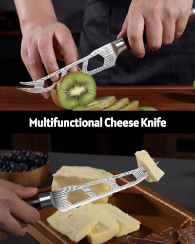 Cheese Knife 5” Serrated Knife for Block Cheese (5 Inch Cheese Knife)