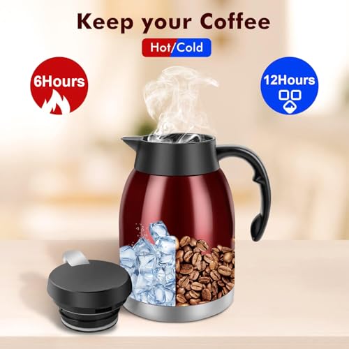 54oz Thermal Coffee Carafe (Red)