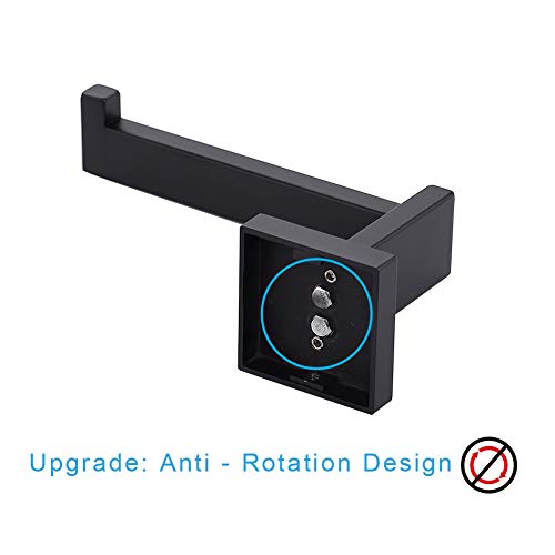 Toilet Paper Holder Matte Black