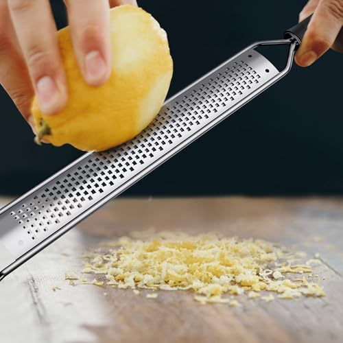 Zester Grater With Handle Cheese Grater for Lemon Zester Kitchen