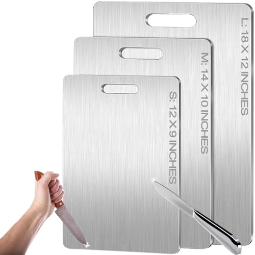 Titanium Cutting Board (18"L x 12"W)