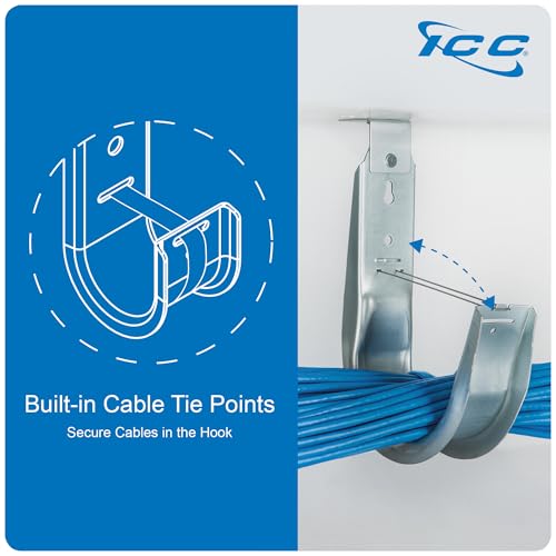 Ceiling Mount J Hook 1 (25 Count)