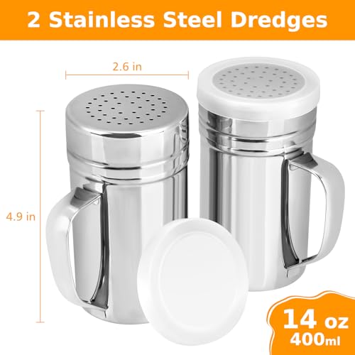 2pcs Stainless Steel Dredge (Large-14oz)