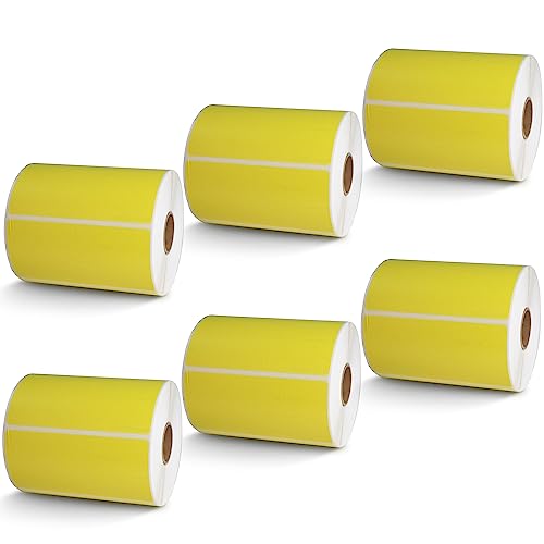4" x 2" 102 mm x 51 mm (4 in x 2 in / Yellow)