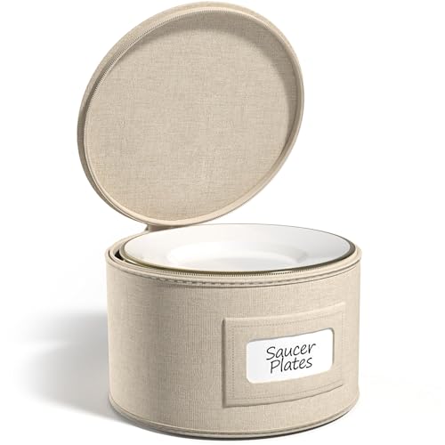 China Storage Containers (Beige / Dessert Plate Storage)