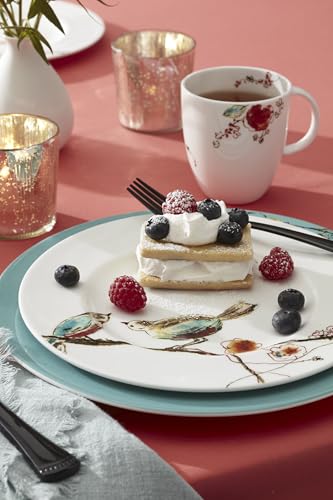 Chirp Porcelain 12 (12-Piece Dinnerware Set)