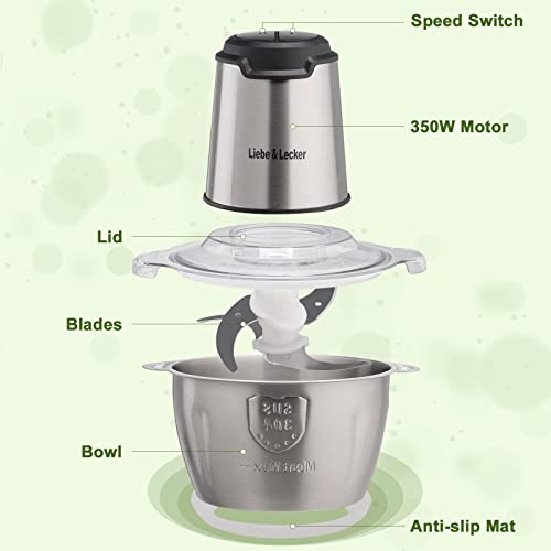Electric Food Chopper (one 8 Cup Bowl)