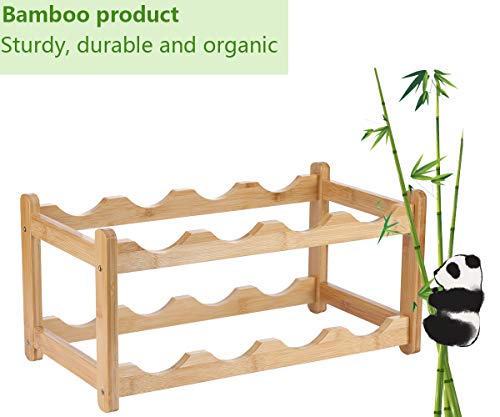 Wine Rack 8 Bottle 2 (2 Tiers)