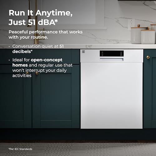 24" Built In Dishwasher (White)