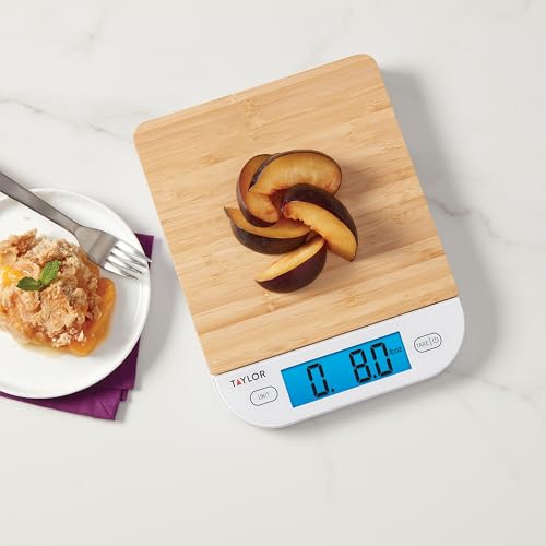 Bamboo Digital Backlit Kitchen Scale (Small)