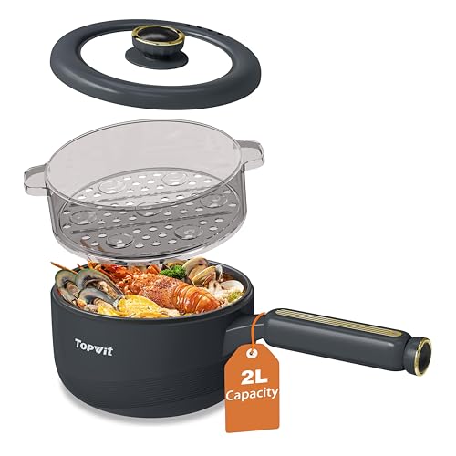 2L Hot Pot Electric with Steamer