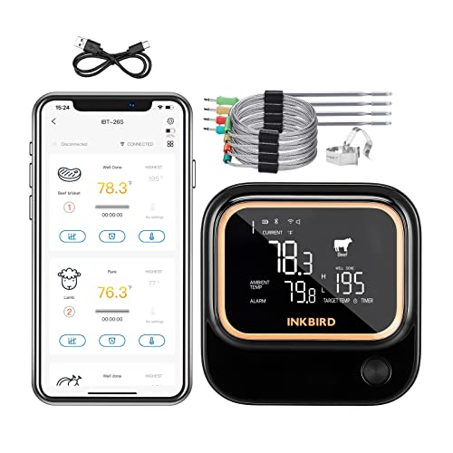 5GHz WiFi & Bluetooth 5.1 Meat Thermometer