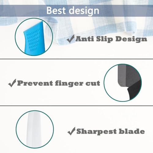 Kitchen Ceramic Knife Set with Sheaths (3 Count)
