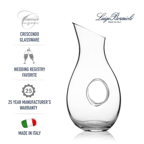 Crescendo Wine Carafe 48 Oz (Clear / 48 Ounces)
