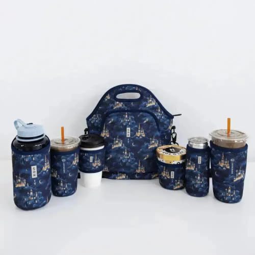 IceCreamSok Insulated Neoprene Cover (Castle in the Sky / Fits Tapered Pints)