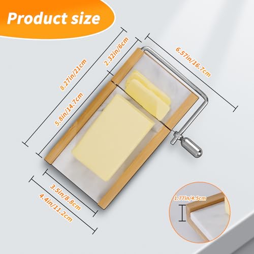 Marble Cheese Slicer (White)