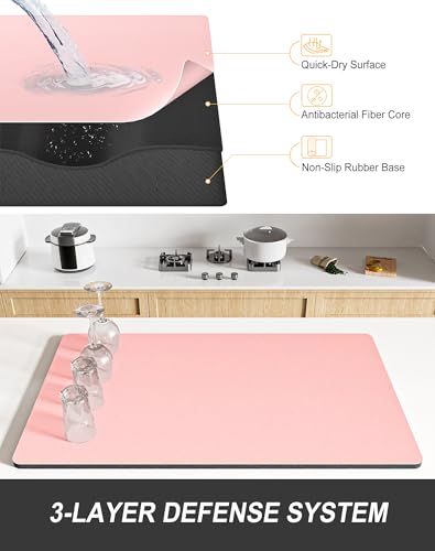 Dish Drying Mat for Kitchen Counter