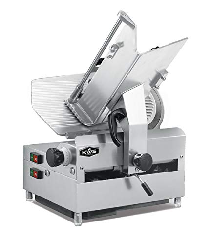 MS 12A 1050W Countertop Model Commercial Automatic Electric Meat Slicer with Stainless Steel Blade (12-Inch Blade)