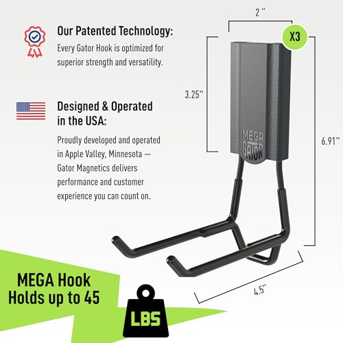 MEGA 4.5 in Open Hooks (4.5 inch / Open)