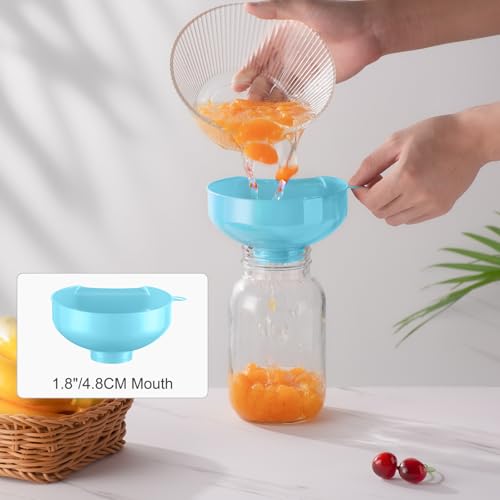 Wide Mouth Versatile Funnel for Kitchen Use for Filling Bottles