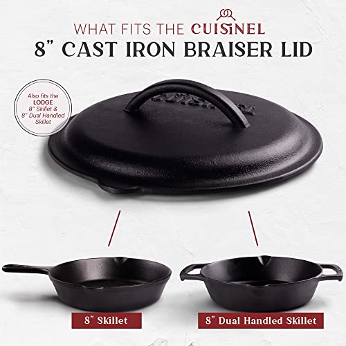 Cast Iron Lid (8" Round / Cast Iron Lid)