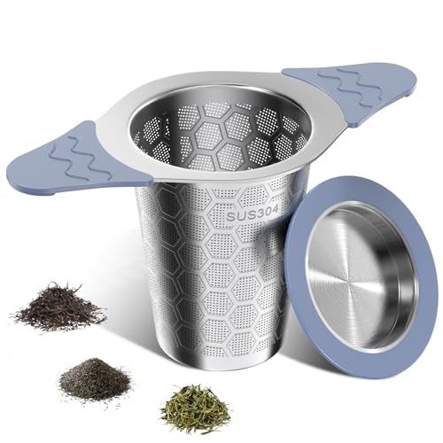 Tea Infuser for Loose Leaf Tea (1 Pack - Grey)